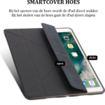 Hoesje Geschikt voor Apple iPad 7 10.2 (2019) Smart cover - Zwart