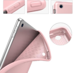 Hoesje Geschikt voor Apple iPad Air 1 9.7 (2013) Tri Fold Tablet Case - Smart Cover-Roze