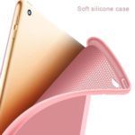 Hoesje Geschikt voor Apple iPad Air 1 9.7 (2013) Tri Fold Tablet Case - Smart Cover-Roze