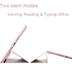 Hoesje Geschikt voor Apple iPad Air 1 9.7 (2013) Tri Fold Tablet Case - Smart Cover-Roze