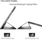 Hoesje geschikt voor Apple iPad Air 2 9.7 (2014) Book Cover Tri-Fold hoesje