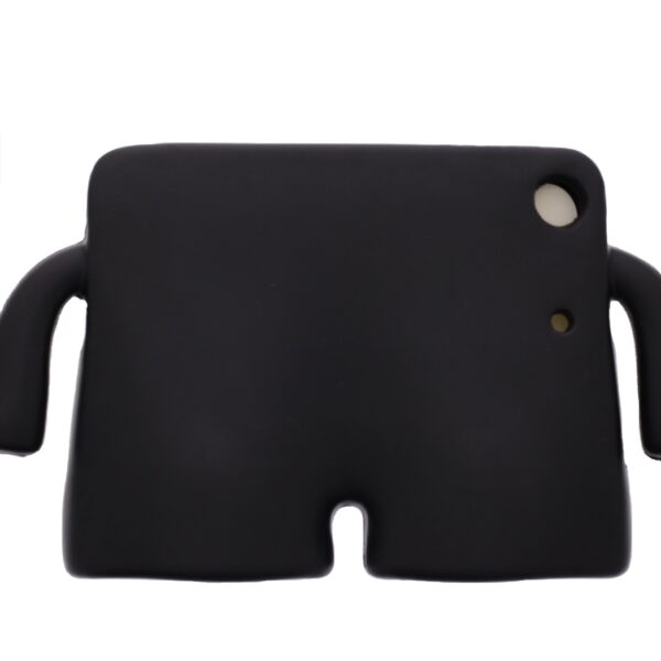 Hoesje geschikt voor Apple iPad Mini 1 / Mini 2 / Mini 3 Kids Proof Cover Kinderhoes met handvaten - zwart