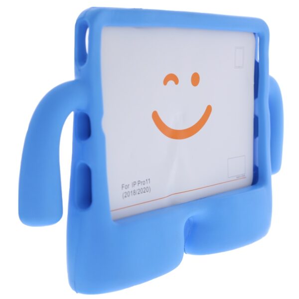 Hoesje geschikt voor Apple iPad Pro 11 (2020) Kids Proof Cover Kinderhoes met handvaten - blauw