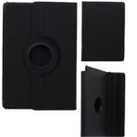 Hoesje geschikt voor Huawei MediaPad M5 Lite - Multi Stand Case - 360 Draaibaar Tablet hoesje - Tablethoes - Zwart