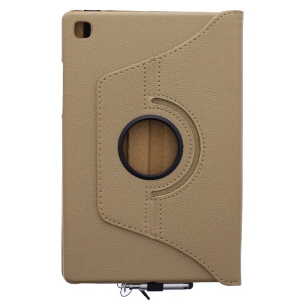 Hoesje geschikt voor Samsung Galaxy Tab A7 (2020) Tri-Fold - Multi-Stand Case - Smartcase - Smart Cover - Hoesje - Beschermcase - Goud