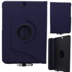 Hoesje geschikt voor Samsung Galaxy Tab S2 9.7 inch T810 T815 Draaibaar Hoesje - donker blauw