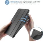 Hoesje geschikt voor Samsung Galaxy Tab S4 10.5 T830/T835 (2019) Book Cover Tri-Fold hoesje