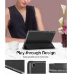 Hoesje geschikt voor Samsung Galaxy Tab S4 10.5 T830/T835 (2019) Book Cover Tri-Fold hoesje