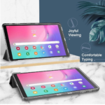 Hoesje geschikt voor Samsung Galaxy Tab S4 10.5 T830/T835 (2019) Book Cover Tri-Fold hoesje