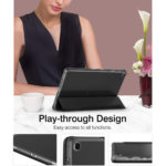 Hoesje geschikt voor Samsung Galaxy Tab S6 Book Cover Tri-Fold hoesje