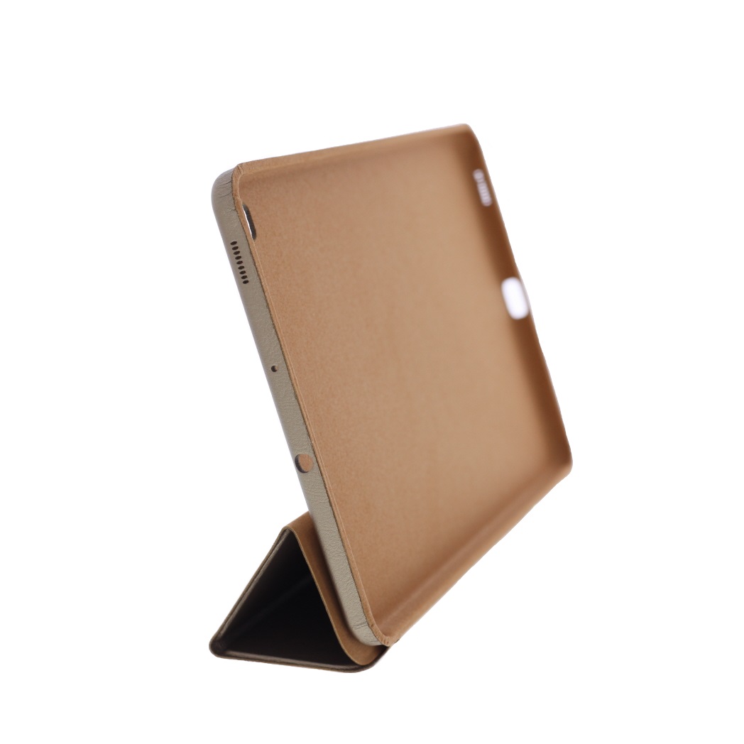 Hoesje geschikt voor Samsung Galaxy Tab S6 Lite Tri-Fold - Multi-Stand Case - Smartcase - Smart Cover - Hoesje - Beschermcase - Goud