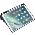 SmartCover Hoes Geschikt voor Apple iPad 7 (2019) / Apple iPad 8 (2020) / Apple iPad 9 (2021) - Pencil Houder - Rood