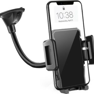 Universeel Telefoonhouder Auto | Autohouder met Zuignap | Flexibel arm - LB500