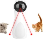 Katten laser met timer - interactief intelligent speeltje voor katten - Laser kat - 3 verschillende standen - Inc. oplaadkabel - Geruisloze motor