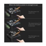 Asbak Negatieve Ionen Luchtreiniger / Ionisator Compact Air Cleaner YJ01