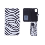 Hoesje geschikt voor Apple iPhone 11 Pro Max Bookcase Zebra Print - Portemonnee hoesje