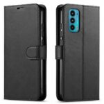 Hoesje geschikt voor Motorola Edge 30 - Boekhoesje - Zwart - Portemonneehoesje