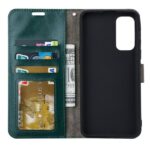 Hoesje geschikt voor Motorola Edge 30 Pro - Boekhoesje - Groen - Portemonneehoesje