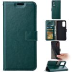 Hoesje geschikt voor Motorola Edge 30 Pro - Boekhoesje - Groen - Portemonneehoesje