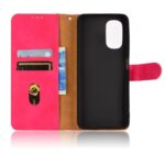 Hoesje geschikt voor Motorola Edge 30 Pro - Boekhoesje - Roze - Portemonneehoesje