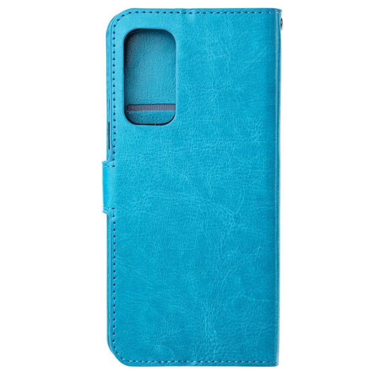 Hoesje geschikt voor Motorola Edge 30 Pro - Boekhoesje - Turquoise - Portemonneehoesje