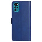 Hoesje geschikt voor Motorola Moto G22 - Boekhoesje - Blauw - Portemonneehoesje
