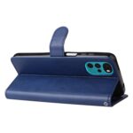 Hoesje geschikt voor Motorola Moto G22 - Boekhoesje - Blauw - Portemonneehoesje