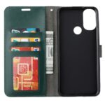 Hoesje geschikt voor Motorola Moto G22 - Boekhoesje - Groen - Portemonneehoesje