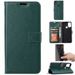 Hoesje geschikt voor Motorola Moto G22 - Boekhoesje - Groen - Portemonneehoesje