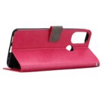 Hoesje geschikt voor Motorola Moto G22 - Boekhoesje - Roze - Portemonneehoesje