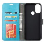 Hoesje geschikt voor Motorola Moto G22 - Boekhoesje - Turquoise - Portemonneehoesje