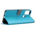 Hoesje geschikt voor Motorola Moto G22 - Boekhoesje - Turquoise - Portemonneehoesje