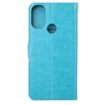 Hoesje geschikt voor Motorola Moto G22 - Boekhoesje - Turquoise - Portemonneehoesje