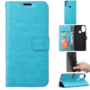 Hoesje geschikt voor Motorola Moto G22 - Boekhoesje - Turquoise - Portemonneehoesje