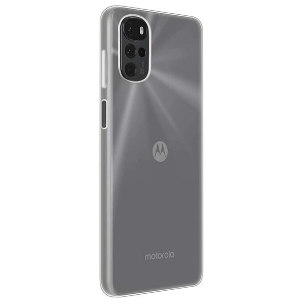 Hoesje geschikt voor Motorola Moto G22 - Siliconen hoesje - TPU - Transparant