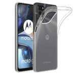 Hoesje geschikt voor Motorola Moto G22 - Siliconen hoesje - TPU - Transparant