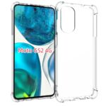 Hoesje geschikt voor Motorola Moto G52 - AntiShock- TPU - Transparant