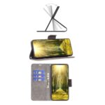 Hoesje geschikt voor Motorola Moto G52 - Boekhoesje - Grijs - Portemonneehoesje