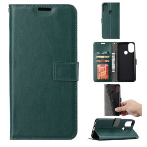 Hoesje geschikt voor Motorola Moto G52 - Boekhoesje - Groen - Portemonneehoesje