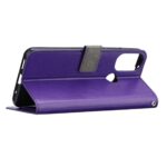 Hoesje geschikt voor Motorola Moto G52 - Boekhoesje - Paars - Portemonneehoesje