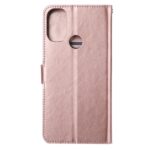 Hoesje geschikt voor Motorola Moto G52 - Boekhoesje - RoseGoud - Portemonneehoesje