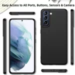 Hoesje geschikt voor Motorola Moto G52 - Siliconen hoesje - TPU - Zwart