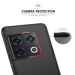 Hoesje geschikt voor OnePlus 10 Pro - Siliconen hoesje - TPU - Zwart