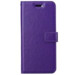 Hoesje geschikt voor Oppo A16 - Boekhoesje - Paars - Portemonneehoesje