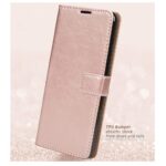 Hoesje geschikt voor Oppo A16 - Boekhoesje - RoseGoud - Portemonneehoesje