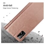 Hoesje geschikt voor Oppo A16 - Boekhoesje - RoseGoud - Portemonneehoesje