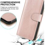 Hoesje geschikt voor Oppo A16 - Boekhoesje - RoseGoud - Portemonneehoesje