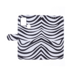 Hoesje geschikt voor OPPO A53 Bookcase Zebra Print - Portemonnee hoesje