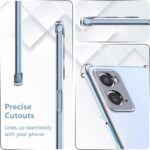 Hoesje geschikt voor Oppo A76 - AntiShock- TPU - Transparant