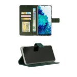 Hoesje geschikt voor Oppo A76 - Boekhoesje - Groen - Portemonneehoesje